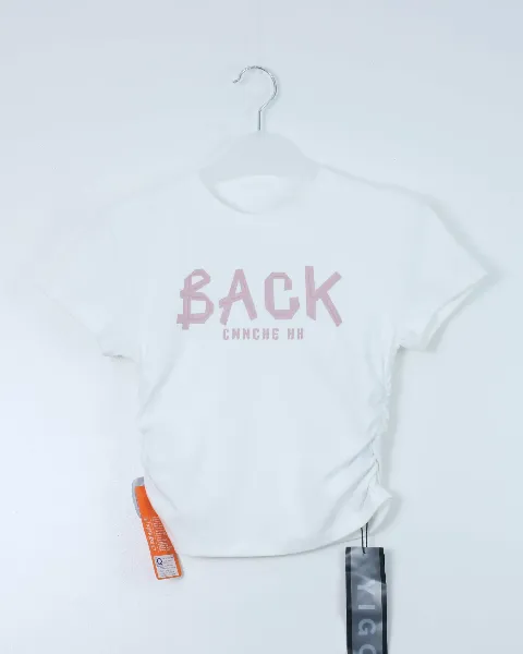 Áo phông croptop nữ Teen 780-1 xanh H27.2026.2